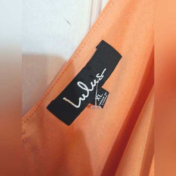 Lulus Peach skater dress size XL - Picture 3 of 3